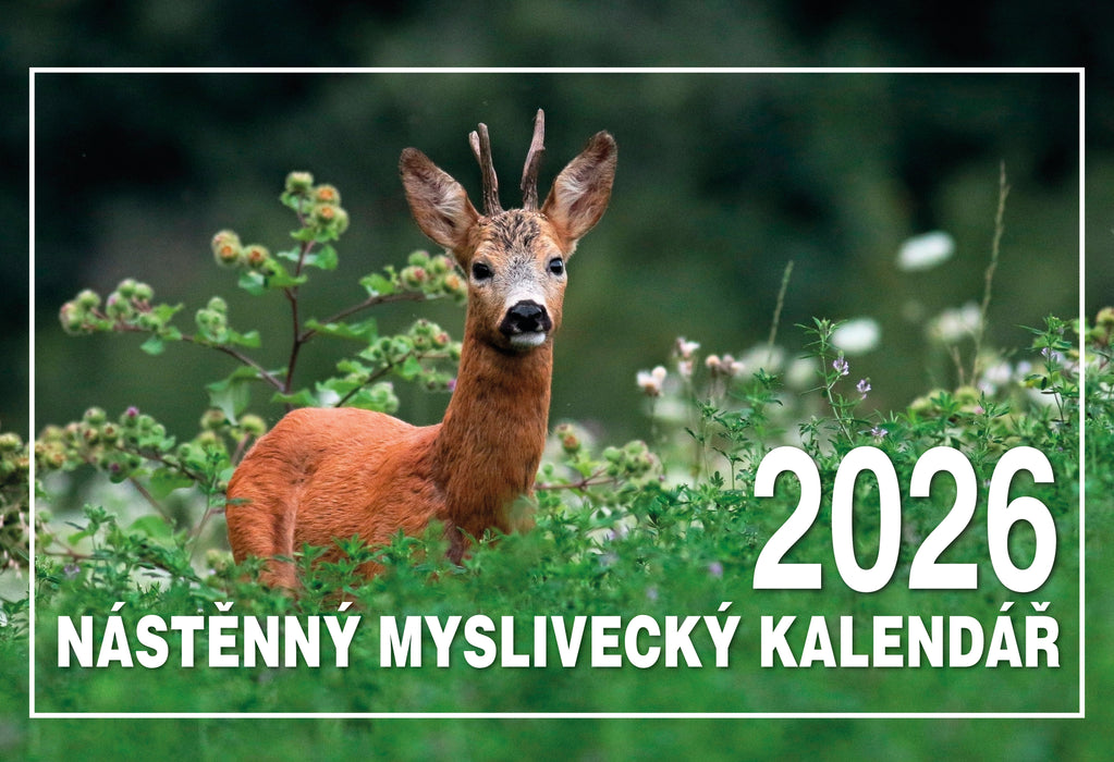 Nástěnný myslivecký kalendář 2026