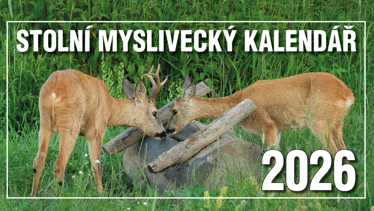 Stolní myslivecký kalendář 2026