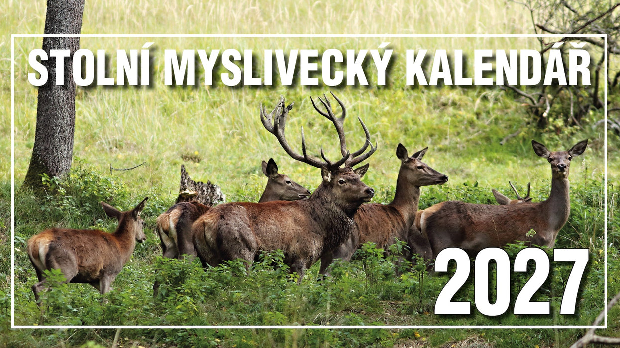 Stolní myslivecký kalendář 2027