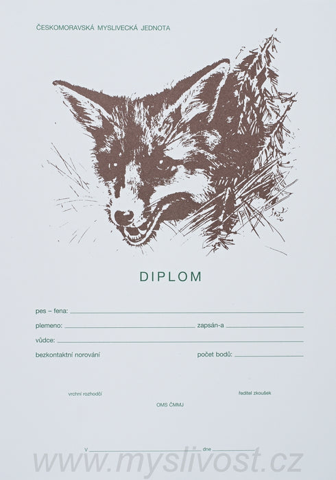 Diplom - Liška