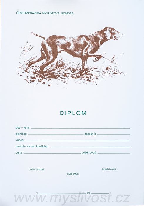 Diplom - Ohař